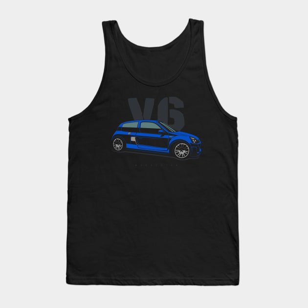 Clio V6 Tank Top by Markaryan